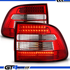 2003-2006 Porsche Cayenne SUV Red Clear LED Brake Tail Lights Pair picture
