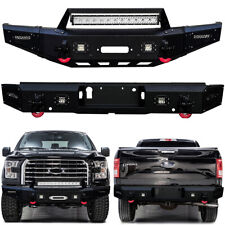 Vijay For Ford F150 2015-2017 Front or Rear Bumper with D-rings and LED lights picture