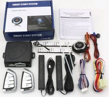 Car Keyless Entry Engine Start Alarm System Push Button Remote Starter Stop Kit picture