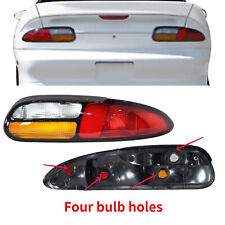 Rear Tail Lights Lamps Pair Four Bulb Holes Set For Chevrolet Camaro 1993-2002  picture