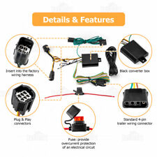 For 2011-20 Chrysler Town Country Dodge Caravan Grand Trailer Wiring Harness Kit picture