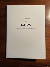 Lexus LFA 2012 Introduction, And Orientation CD…. picture