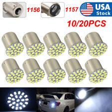 10/20X 1156/1157 1206 22SMD LED Car Brake/Turn/Tail/Reverse Light Bulb White 12V picture