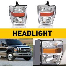 For 2008-2010 Ford F250 F350 F450 F550 Super Duty Headlights Assembly OOD picture