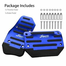 Universal Non-Slip Automatic Gas Brake Foot Pedal Pad Cover Accessories Kit 2pcs picture