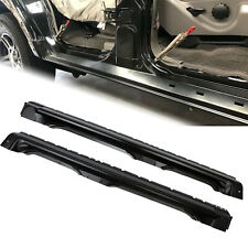 2x For 2003 2004 2005 2006 Ford Expedition Outer Rocker Panels Steel Black -Pair picture