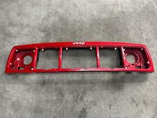 97-01 Jeep Cherokee XJ Sport Classic Limited Header Panel OEM Flame Red Bare picture