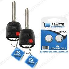 Replacement for 1998 1999 2000 2001 2002 Toyota Land Cruiser Remote Key Fob Pair picture