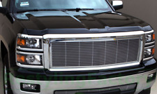 Full Replacement Chrome Billet Grille+Shell for 14-15 Chevy Silverado 1500 picture