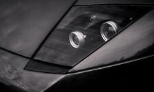 4x Headlight Rings Trim Rims Black For Lamborghini Murcielago 2002-2010 Ring Rim picture