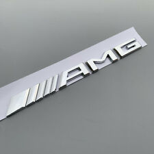 Hot new Amg Emblem Chrome Rear Trunk Letter Logo Oem 3D Badge for Mercedes 2017+ picture