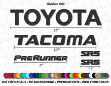 TOYOTA TACOMA SR5 PRERUNNER DECAL KIT Vinyl Sticker Emblem Graphic PICK COLOR picture