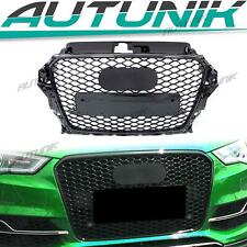 For 2013-2016 Audi A3 S3 Front Grille Honycomb Bumper Grill RS3 Style picture
