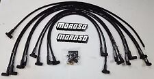 Moroso Ultra 40 Spark Plug Wires Big Block Chevy HEI 396 454 Under Header BLACK picture