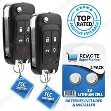 Replacement for Chevy 2010-16 Camaro Cruze Equinox Malibu Remote Key Fob 5b Pair picture