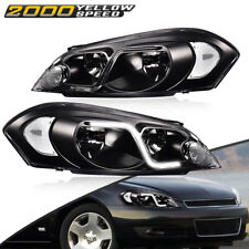 Fit For 2006-2016 Chevy Impala/Monte Carlo Headlight Clear Signal LED DRL USA picture