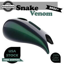 Advanblack Snake Venom Stretched Tank Cover Fits 21+ Harley Street Road Glide picture