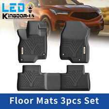 3D Molded All Weather Floor Mats for 2019-2023 Acura RDX Waterproof TPE Liners picture