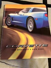 1999 Chevrolet Corvette Salesperson's Pro Trainer Specilist's Data Book OEM GM picture