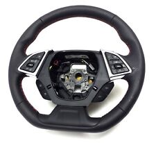 23379916 OEM Steering Wheel Black Red Stiches 2016 Chevrolet Camaro LS picture