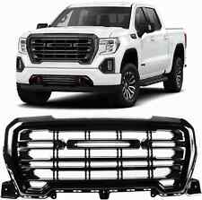 VICTOCAR Gloss Black Factory Front Upper Grille For 2019-2021 GMC Sierra 1500 picture