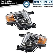 Headlight Set Left & Right Halogen For 2007-2010 Ford Edge FO2502228 FO2503228 picture