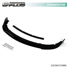 Fit For 15-20 Dodge Charger SRT Style Front Bumper Lip Splitter Gloss Black  picture