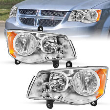 FOR 11-19 DODGE GRAND CARAVAN 08-16 CHRYSLER TOWN & COUNTRY HEADLIGHTS LH&RH picture