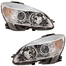 Headlight Set For 2008-2011 Mercedes Benz C300 LH RH Halogen Assy from 02/09/08 picture