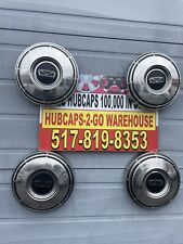 68 -74 Ford F-150  10.5  Inch Rancharo  Poverty Hubcaps Set 4 Used Beautiful Oem picture