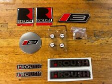 ROUSH FORD MUSTANG STAGE 3 EMBLEMS VALVE STEM CAPS DECALS STICKERS LOT  picture