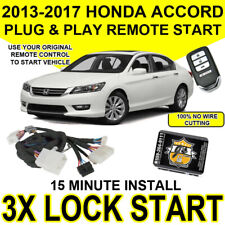 Js Alarms Plug & Play Remote Start For 13-17 Honda Accord PUSH TO START HO10 picture