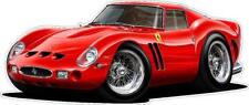 1962 250 GTO Exotic Cartoon Car Wall Graphic Decal Stickers Boys Room  picture
