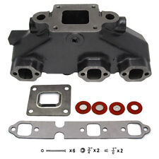 NEW MERCRUISER V6 4.3 4.3L Exhaust Manifold 864612T01 Dry Joint w/ gaskets bolts picture