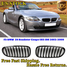 Grilles Grill For BMW Z4 Front Bumper E85 E86 Coupe Roadster Gloss Black 03-09 picture