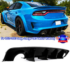 Widebody Only Rear Bumper Diffuser Lip For 2020-2023 Dodge Charger SRT Hellcat picture