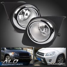 Fit For 09-12 Toyota RAV4 Clear Fog Lights Driving Bumper Lamps+Switch+Bracket picture