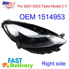 For 2021-2023 Tesla Model 3/Y Right Passenger RH Side Headlight OEM New US Stock picture