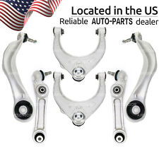 Front Upper & Lower Rearward & Forward Control Arm w/Bushing for 11-16 BMW F10 picture