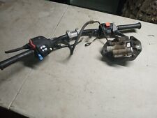 Polaris snowmobile handle bars with controls picture