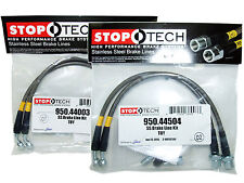 Stoptech Stainless Steel Braided Brake Lines (Front & Rear Set / 44003+44504) picture