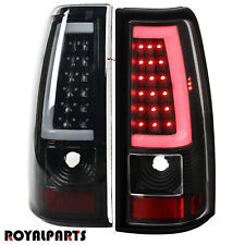 Black LED Tail Lights for 2003-2006 Chevy Silverado GMC Sierra 1500 2500HD 3500 picture
