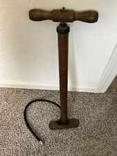 Vintage Antique Ford Air Tire Hand Bike Pump As-is. picture