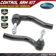 2x Outer Tie Rod Ends for Buick Enclave Chevy Traverse GMC Acadia Cadillac XT5 picture