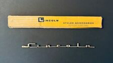 1956 NOS Lincoln Back Panel Script #BY-16098-A picture