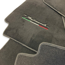 Floor Mats For Alfa Romeo Stelvio 2017-2022 Perfomante Black Tailored Carpet picture