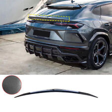 Real Carbon Fiber Rear Boot Spoiler Wing Lid Lip For Lamborghini Urus 2018-2022 picture