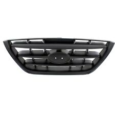 Grille For 2004-2006 Hyundai Elantra Painted Black Shell and Insert picture
