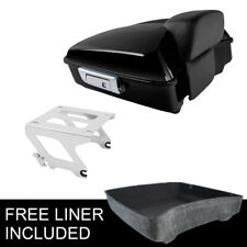 Chopped Pack Trunk Backrest Solo Rack Fit For Harley Low Rider ST FXLRST 22-24 picture
