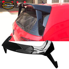 Fits 15-19 VW Golf GTI MK7 Style Rear Spoiler Wing ABS Gloss Black picture